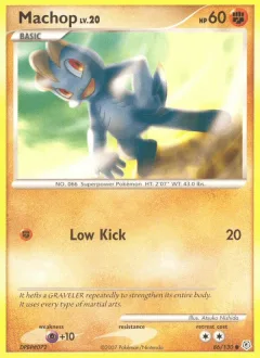 Machop Reverse Holo