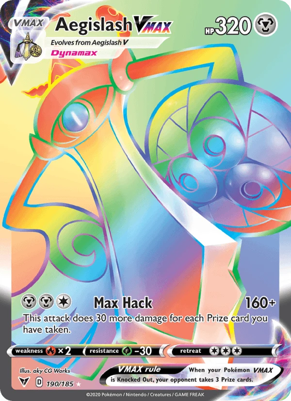 Aegislash Vmax #190
