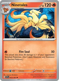 Ninetales Reverse Holo