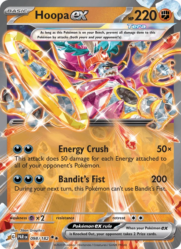 Hoopa ex Holo #98