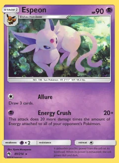 Espeon Cosmos Holo