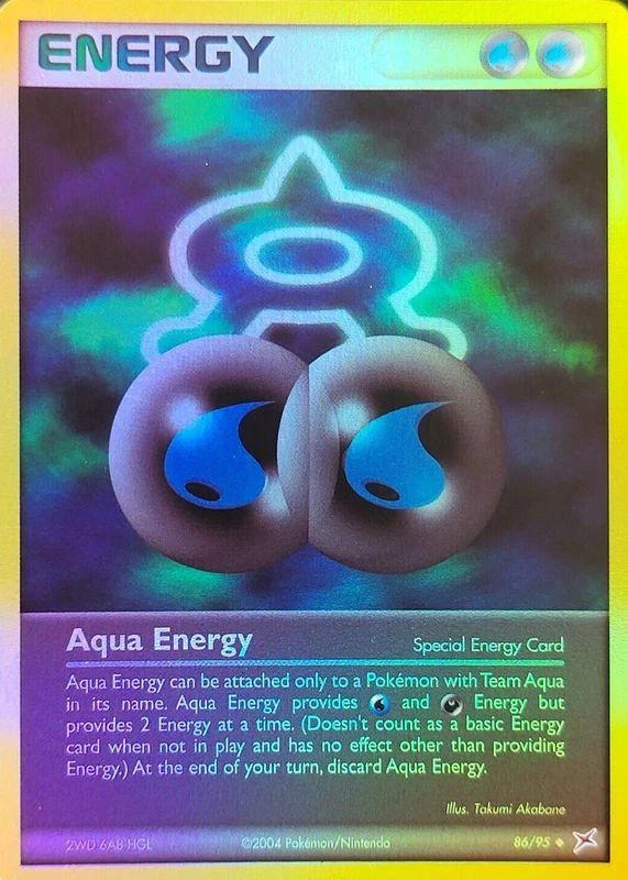 Aqua Energy Reverse Holo #86