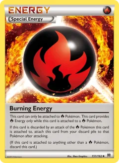 Burning Energy Reverse Holo