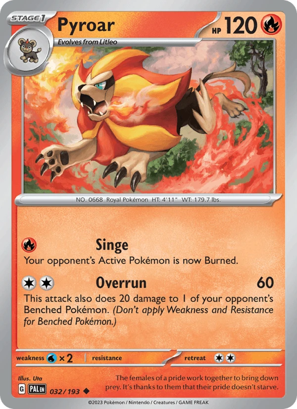 Pyroar #32