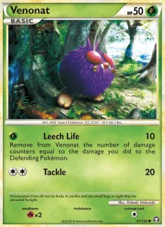 Venonat Reverse Holo