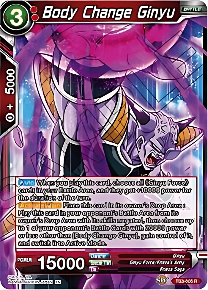 Body Change Ginyu #TB3-006