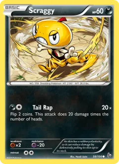 Scraggy Reverse Holo