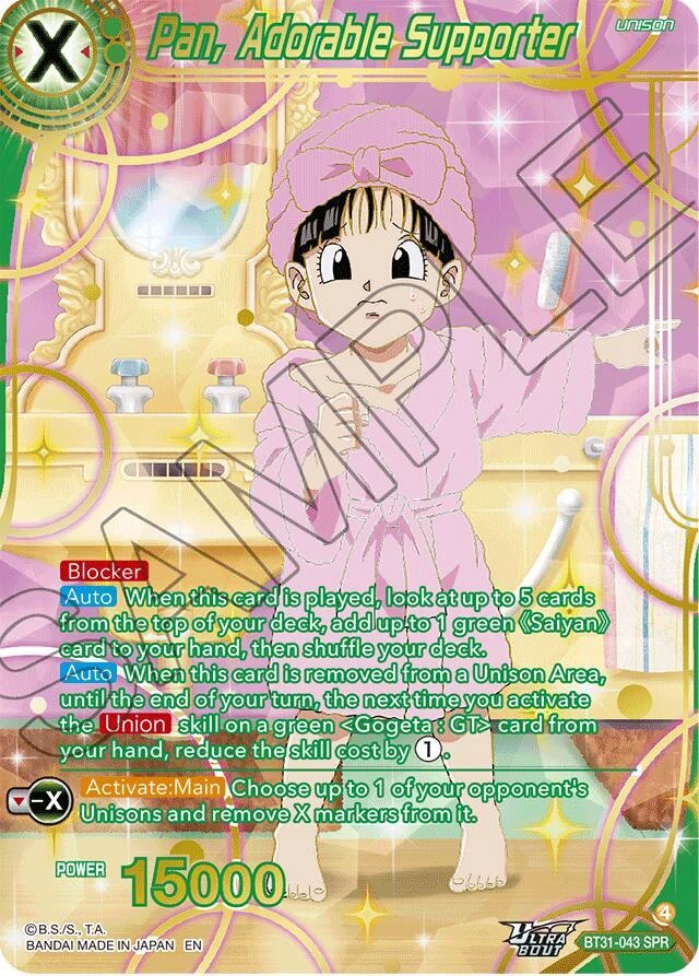 Pan, Adorable Supporter [SPR] #BT31-043