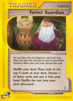 Forest Guardian Reverse Holo