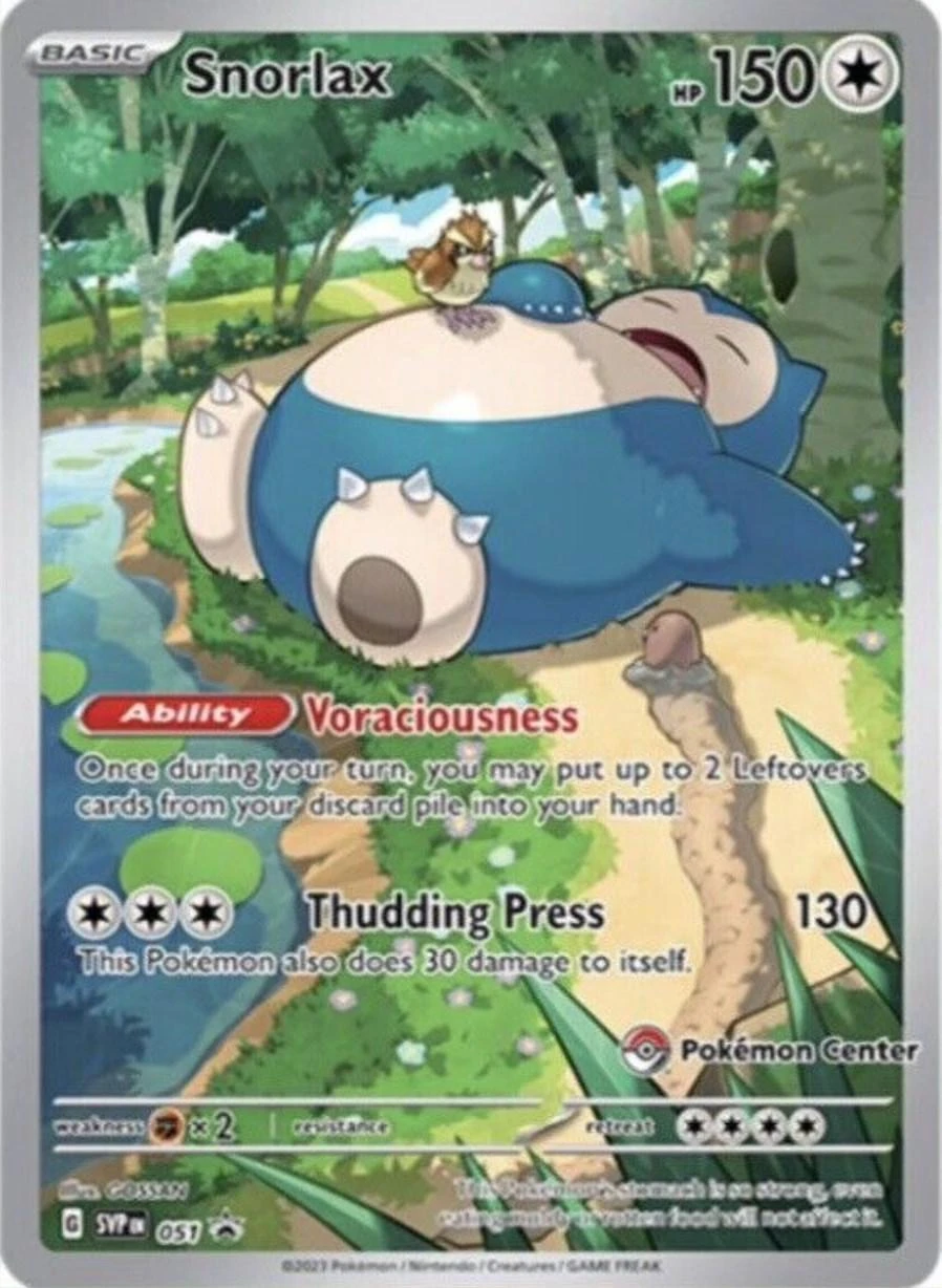 Snorlax Pokemon Center #51