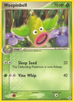 Weepinbell Reverse Holo