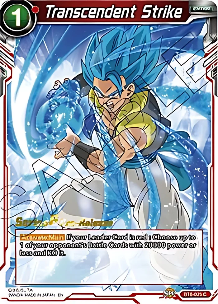 Transcendent Strike [Pre-Release] #BT6-025_PR