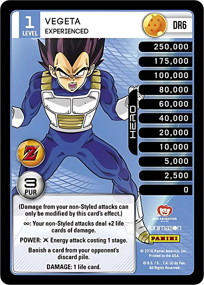 Vegeta - Experienced #DR6