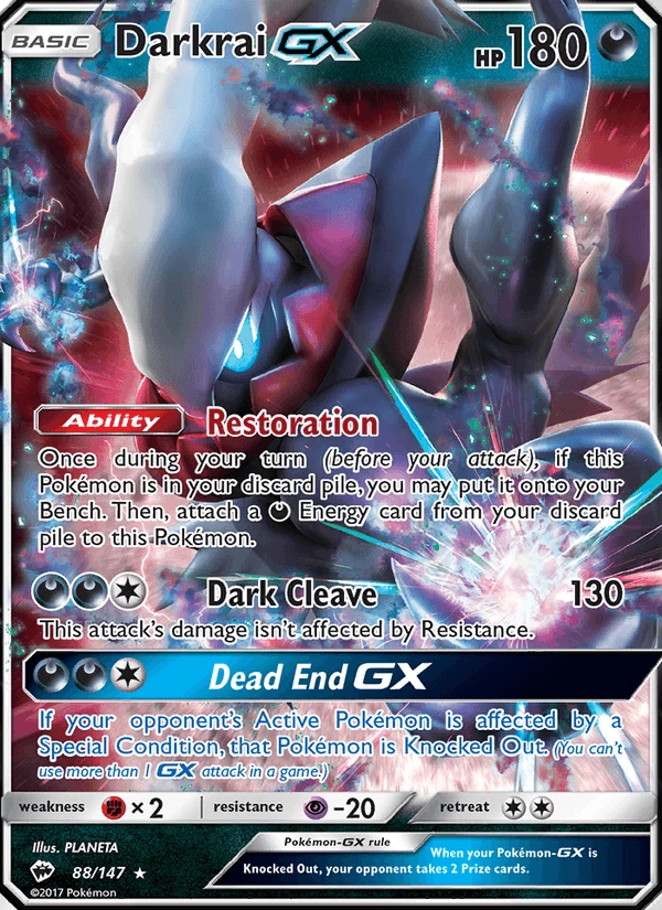 Darkrai GX #88a