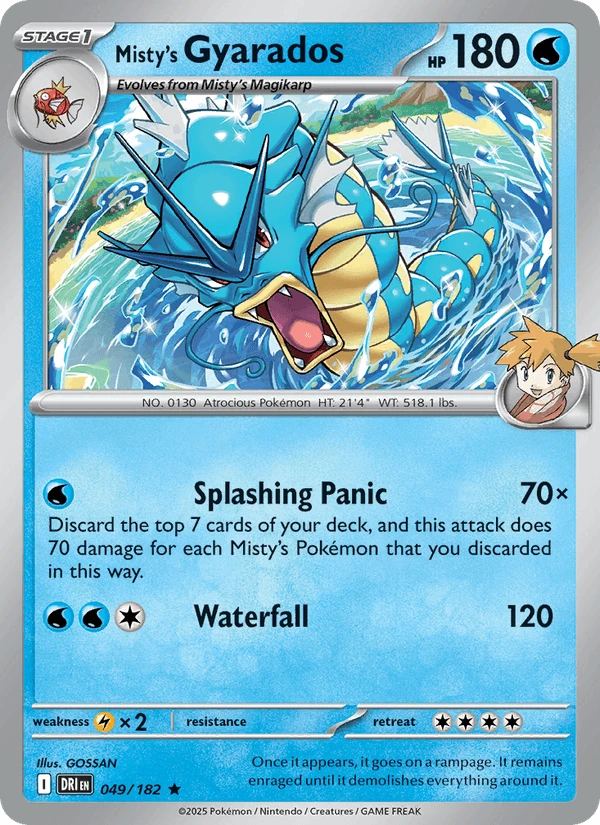 Misty's Gyarados #49