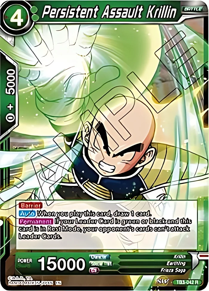 Persistent Assault Krillin #TB3-042