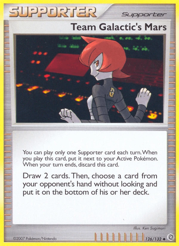 Team Galactic's Mars #126