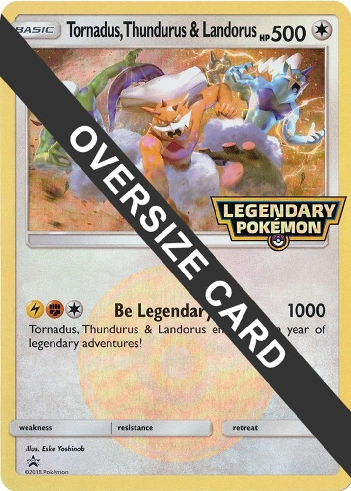 Tornadus, Thundurus & Landorus Jumbo #66