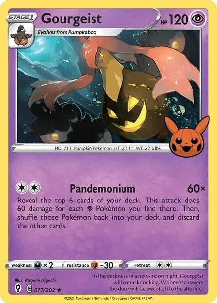 Gourgeist Holo #77