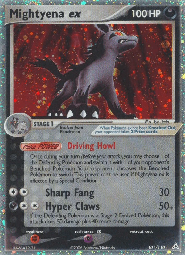 Mightyena Ex #101
