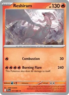 Reshiram Stamped