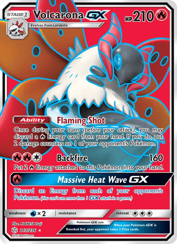 Volcarona Gx #213