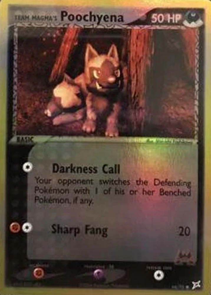 Poochyena Reverse Holo #66
