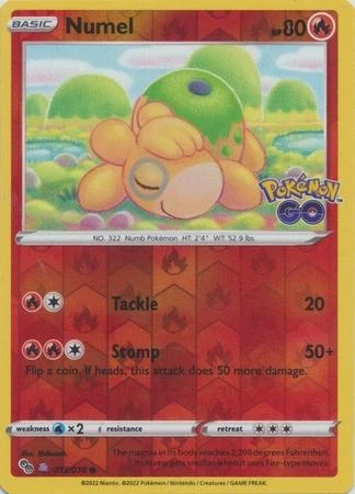 Numel Ditto Reverse Holo #13