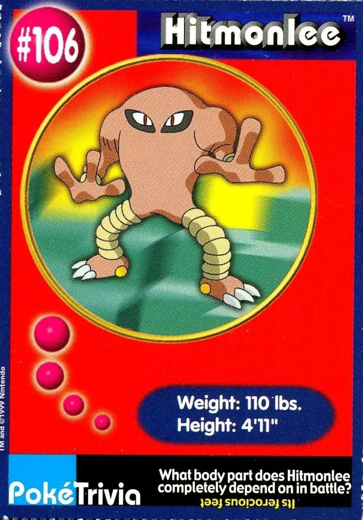 Hitmonlee #106