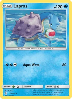 Lapras Reverse Holo