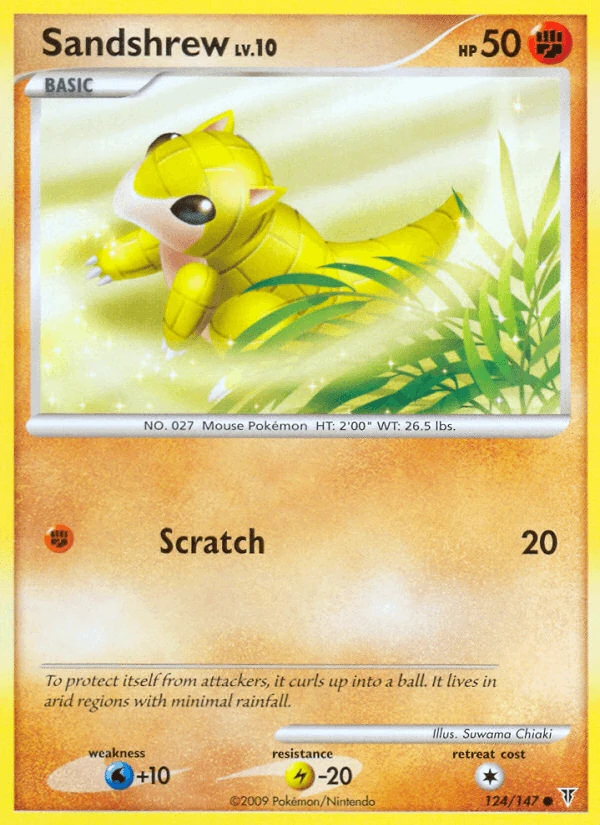 Sandshrew #124