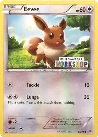 Eevee Build-A-Bear #63