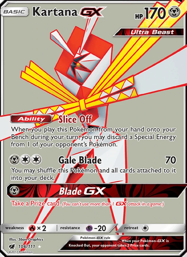 Kartana Gx #106