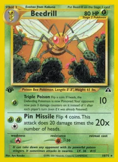 Beedrill 1st Edition