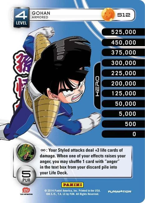 Gohan - Armored [Rainbow Parallel Foil] #S12