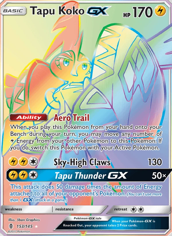 Tapu Koko Gx #153