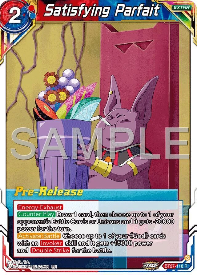 Satisfying Parfait [Pre-Release] #BT27-118