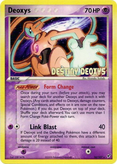 Space Fissure's Deoxys