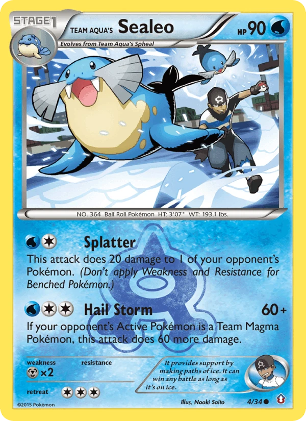 Team Aqua's Sealeo #4