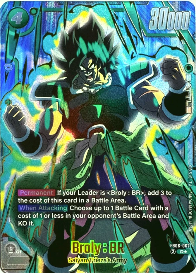 Broly : BR [Gold] #FB06-062