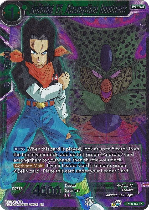 Android 17, Absorption Imminent #EX20-03