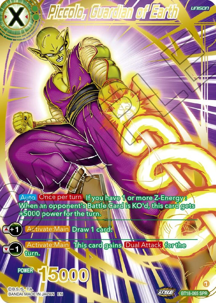 Piccolo, Guardian of Earth [SPR] #BT18-065