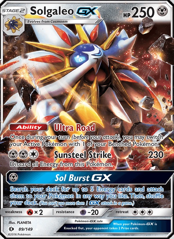 Solgaleo Gx #89