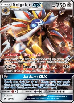 Solgaleo Gx Jumbo