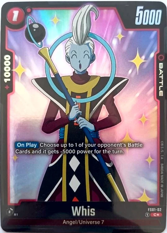 Whis [Bonus Pack Alternate Art] #FS01-02