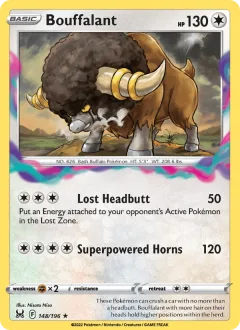 Bouffalant Reverse Holo