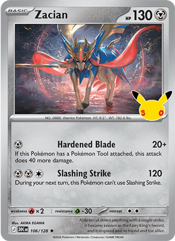 Zacian #106