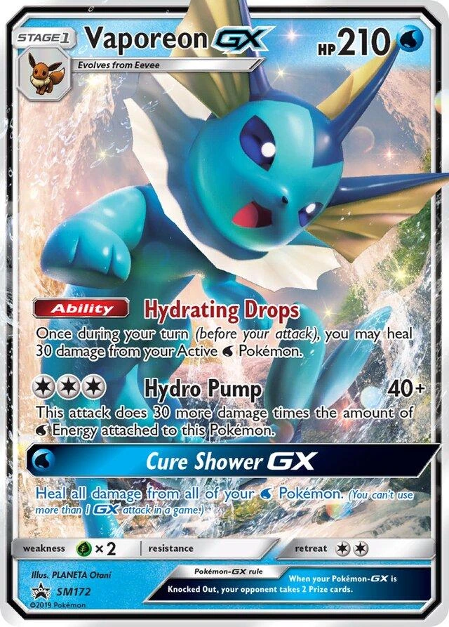 Vaporeon Gx Sm172