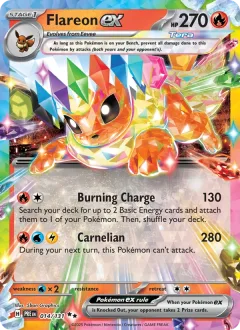 Flareon Ex Stamped