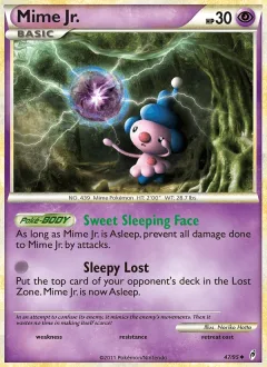 Mime Jr Reverse Holo